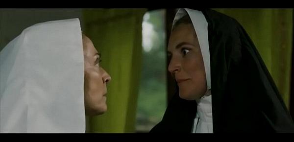  Blonde innocent nun needs forgiveness from older sister